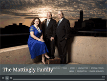 Tablet Screenshot of mattinglyfamily.org